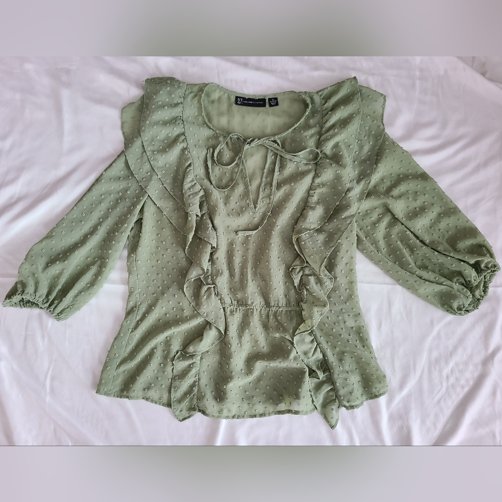 New York & Co Boho Blouse